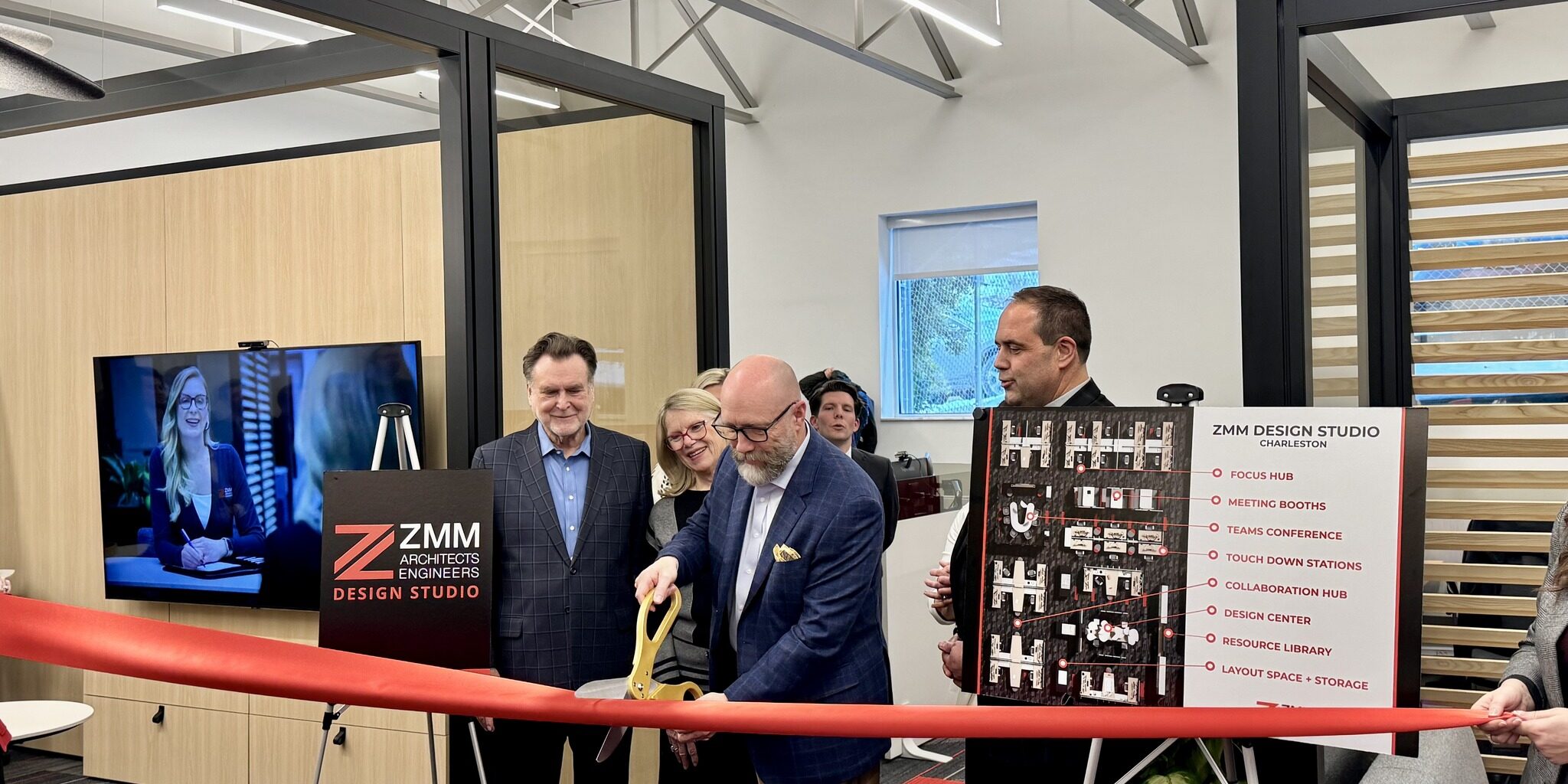 ZMM ribbon cutting