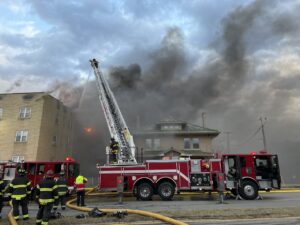 Mayor Goodwin: Regal Apartment building may not survive fire